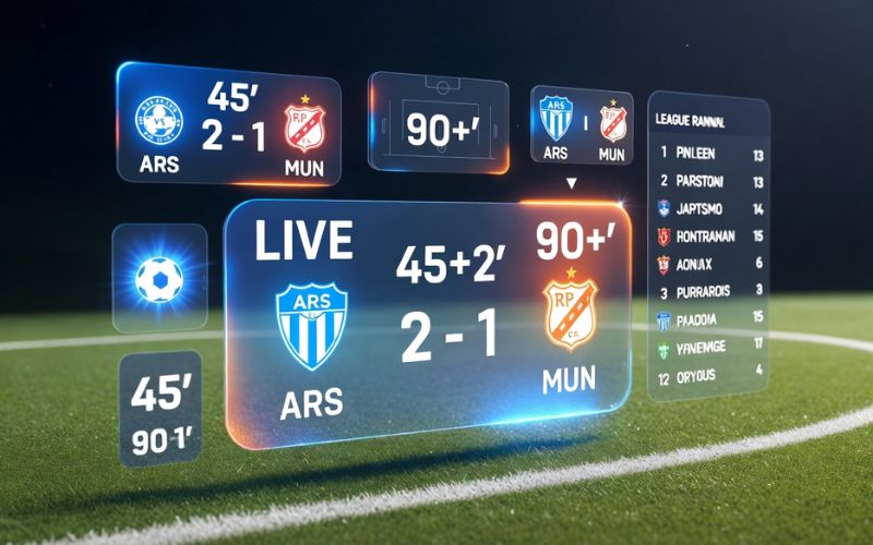 livescore bóng đá XanhchinTV